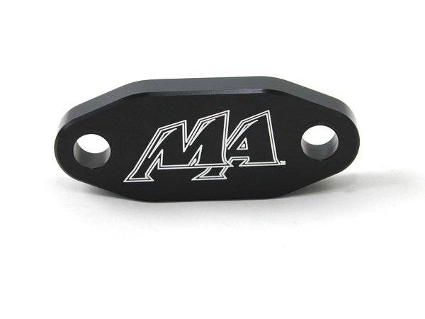 Merchant Automotive - Oil Drain Block Off, LB7 LLY LBZ LMM, 2001-2010, Duramax
