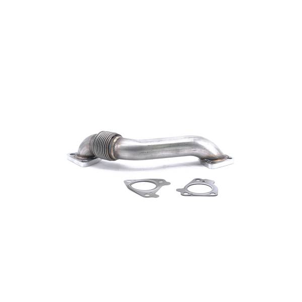 HSP Diesel - 2001-2016 Chevrolet / GMC 2 Inch Replacement Passenger Side Up-Pipe Raw HSP Diesel
