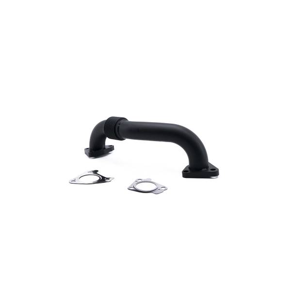 HSP Diesel - 2001-2016 Silverado/Sierra 2 Inch Replacement Driver Side Up-Pipe Ceramic HSP Diesel