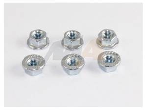 Nuts, T-Case toTransmission, Serrated, Pack of 6, Allison 1000