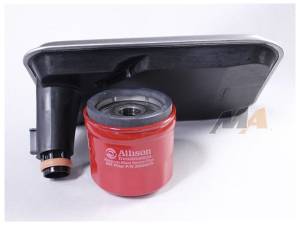 Allison 1000 Internal Filter and Spin on Combo, fits Shallow Pan, LB7 LLY LBZ LMM, 2001-2010