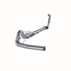 MBRP Exhaust 4in. Turbo Back; Single Side Off-Road (3" downpipe) S6218P