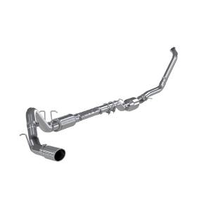 MBRP Exhaust 4in. Cab/Chassis; Turbo Back; Single Side Exit; Off Road; AL S6240AL
