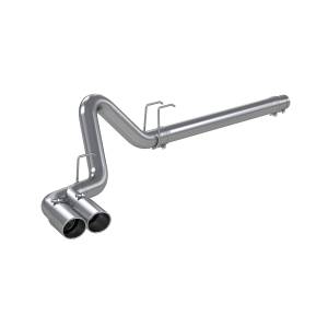 MBRP Exhaust 4in. Filter Back; Dual Outlet Single Side; T409 S6243409