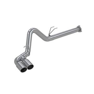 MBRP Exhaust 4in. Filter Back; Dual Outlet Single Side; AL S6249AL