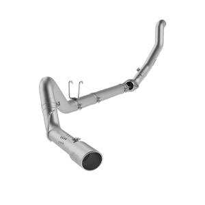 MBRP Exhaust 4in. Filter Back; Single Side Exit; AL+Down Pipe; Carb EO#D-763-1 S6282AL