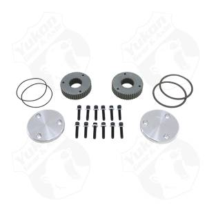 Yukon Gear Hardcore Drive Flange Kit For Dana 60 30 Spline Outer Stubs Yukon Engraved Caps