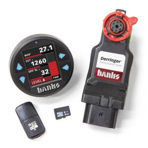 Banks Power Derringer Tuner (Gen2) with iDash 1.8 DataMonster 2017-19 Chevy/GMC 2500/3