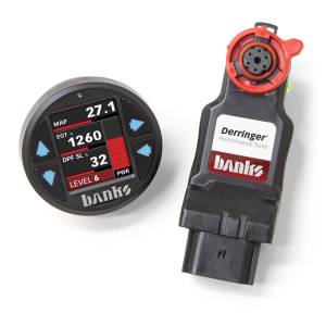 Banks Power Derringer Tuner (Gen2) with ActiveSafety and iDash 1.8 Super Gauge 2017-19 Chevy/GMC 2500 6.6L L5P