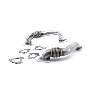 2001-2016 Chevrolet / GMC 2 Inch Replacement Up-Pipes Raw HSP Diesel