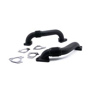 2001-2016 Chevrolet / GMC 2 Inch Replacement Up-Pipes Ceramic HSP Diesel
